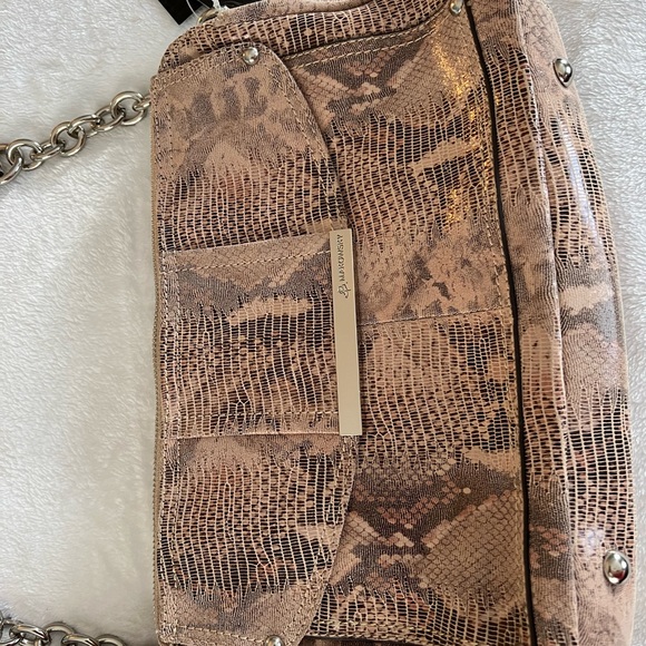 NEW B Makowsky Snakeskin Boho bag - Picture 11 of 11